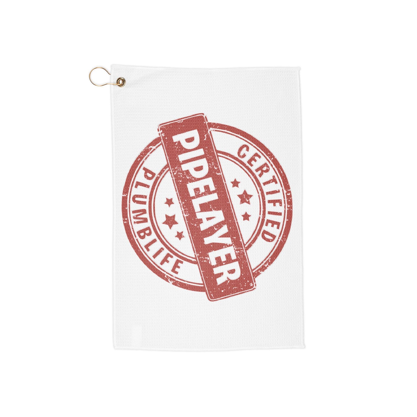 Certified Pipelayer Golf Towel