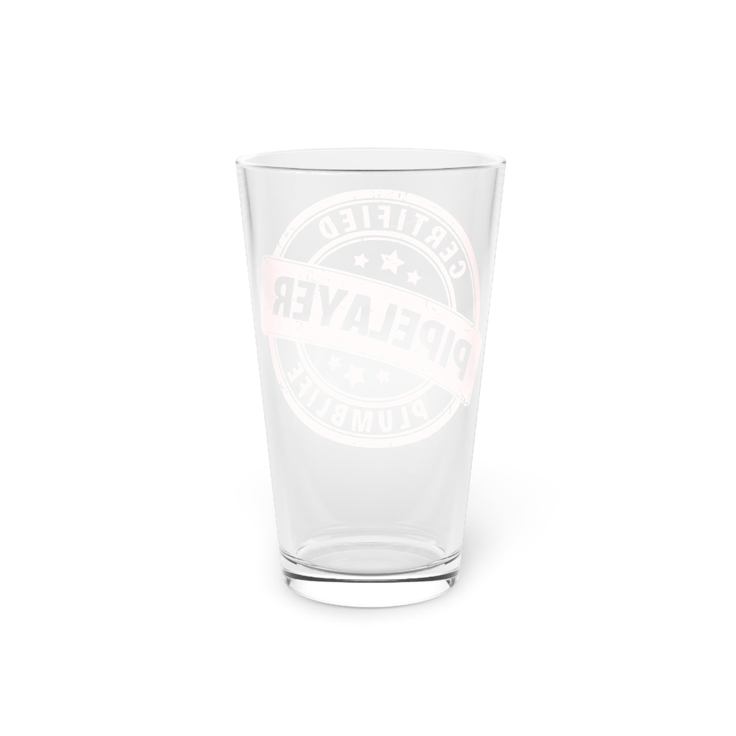 Certified PipeLayer 16oz Pint Glass
