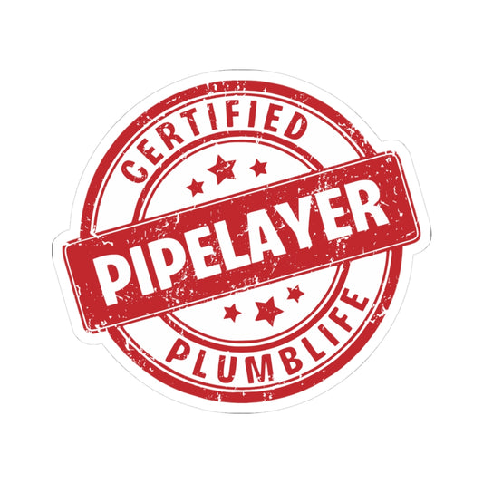 Certified Pipe Layer Sticker